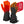 Gerbing heated gloves showing heating elements around the fingers and hand edges
