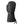 Lenz black quilted winter mitten with adjustable wrist strap