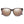 Tortoise shell frame sunglasses with reflective brown lenses