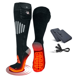 ActionHeat 5V Wool Battery Heated Socks