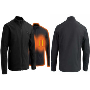 NexGen Heat Men's 'Cross Fire' Collarless Soft-Shell Heated Jacket