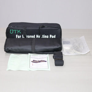 UTK Far Infrared Natural Jade and Tourmaline Heating Pad - Small Pro 23.5"x16"