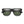 Smith matte black sunglasses with green ChromaPop lenses
