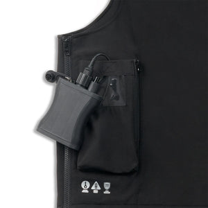 Venture Heat vest battery pack connected to a pocket