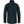 Back view of a dark blue FjallRaven fleece jacket with a high collar