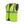 High visibility yellow quilted safety vest with reflective strips