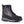 NexGrip black waterproof lace up winter boot with grey sole and grey fleece collar