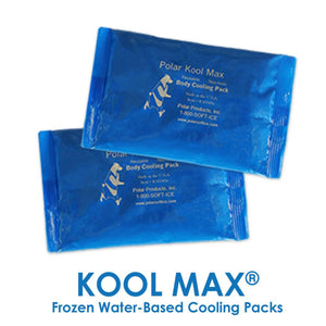 Polar Products Kool Max Adjustable Front Zipper Cooling Vest for Sizes XL/XXL & 2XL/3XL