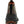 Back view of Muck camouflage ankle boot with black rubber heel and orange tread