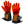 ActionHeat battery heated gloves with visible heating elements and external battery pack