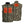 Mobile Warming camo heated vest showing front and back heating elements