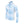 Long sleeve performance hoodie with blue and white water pattern