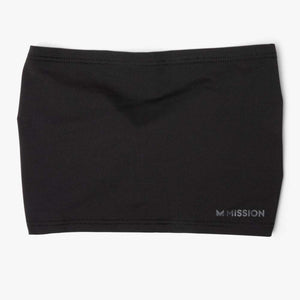 Mission Intellisoft Cooling Gathered Headband - Black