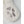 Hestra white fleece mitten with embroidered grey paw print detail
