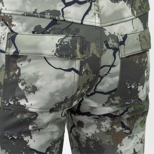 Mobile Warming camouflage pants back pockets