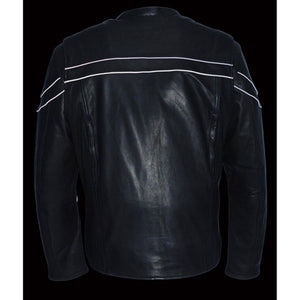 Milwaukee Leather Men's Lightweight Sporty Scooter Crossover Jacket