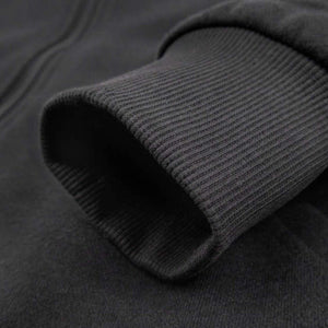 Black Radians sweatshirt ribbed cuff detail