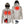 ActionHeat hooded jacket showing heating element locations with dimensions and battery pack
