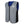 AlphaCool grey quilted cooling vest with blue interior and front zipper