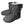 ActionHeat black quilted heated boots with white fleece lining