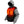 Gerbing grey and black zip up hoodie with visible glowing orange heating elements on the chest