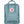 FjallRaven Kanken backpack in light blue with front pocket and circular logo