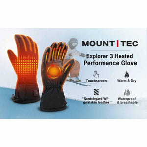 Mount Tec Explorer 3 Heated Performance Winter Gloves