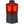 Black heated vest with glowing orange heating elements on the chest