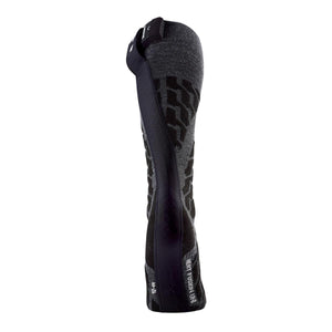 Therm-ic Heat Fusion Uni heated ski sock in grey and black