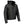 Black Ergodyne hooded work jacket with reflective piping and front zipper closure