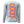 Back view of grey long sleeve shirt with four glowing orange heating elements along the spine