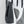 Close up of white and grey motorcycle glove with protective padding