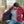 Man wearing a red and black buffalo plaid flannel shirt with a quilted black lining