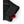 Hestra black glove cuff with velcro strap and red pull tab