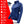 ActionHeat blue quarter zip heated jacket with power bank and feature list