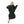 Seirus black leather mitten with a zippered cuff and exposed palm