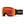 Smith Optics snow goggles with orange mirrored lens and black strap