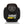Black Sidas Race backpack with white logo and yellow accent stripe