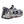 Korkers grey and blue water sandal with speckled midsole and K logo
