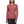Woman wearing a red long sleeve crew neck base layer with thumb holes