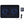 Black rectangular heating mat with two blue circular patterns and a digital control unit with power cord