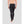Back view of Terramar black base layer leggings on a person