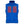 Mobile Warming blue quilted heated vest with visible red heating elements on chest