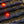 HealthyLine mat surface with glowing red LED lights and yellow stitching