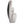 Side profile of a white portable fan with a black grille