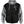 Gerbing black and grey zip up hoodie with front pockets and drawstring hood