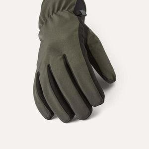 SealSkinz Griston Aquasealz Waterproof All Weather Lightweight Gloves (Olive L)