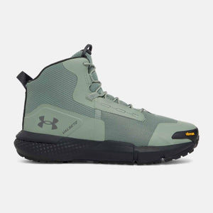 Under Armour Valsetz sage green tactical boot with black Vibram sole