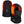 Black heated balaclava with battery pack and internal heating elements