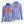 Light blue hooded heated jacket showing front and back heating element zones
